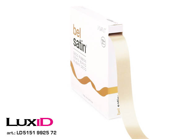 Bel satin 72 naturel 25mm x 100m